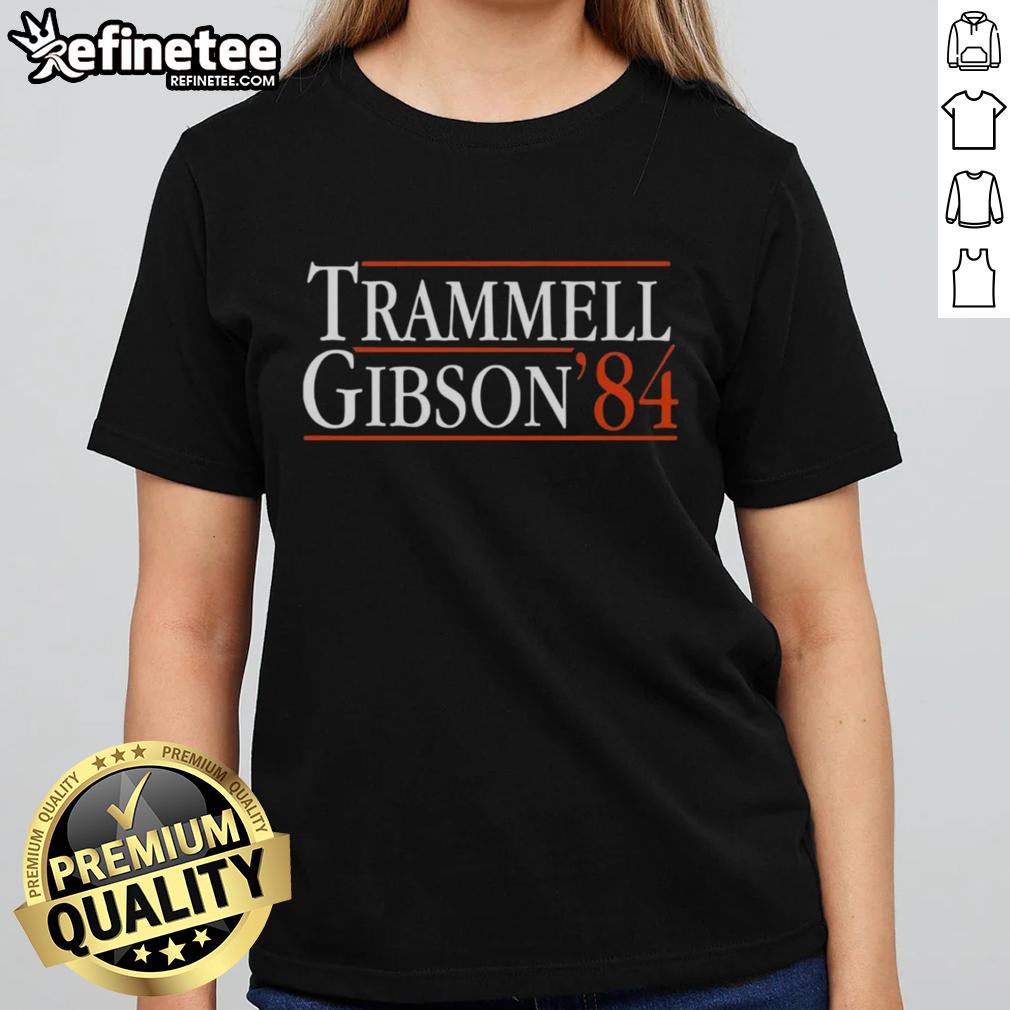 Premium Detroit Tigers Alan Trammell And Kirk Gibson 1984 Ladies Tee Premium Detroit Tigers Alan Trammell and Kirk Gibson 1984 ladies tee featuring vibrant team graphics and vintage style.