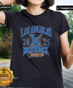 Premium Dodgers 2025 National League Champions celebration baseball ladies tee showcasing team spirit and style.
