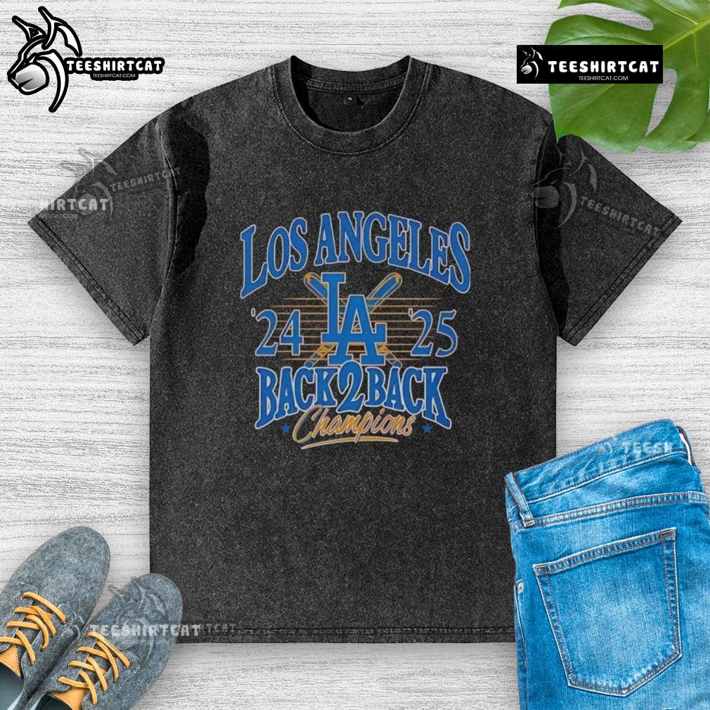 Premium Dodgers 2025 National League Champions Celebration Baseball Washed T-Shirt Premium Dodgers 2025 National League Champions Celebration Baseball Washed T-Shirt featuring vibrant team graphics.