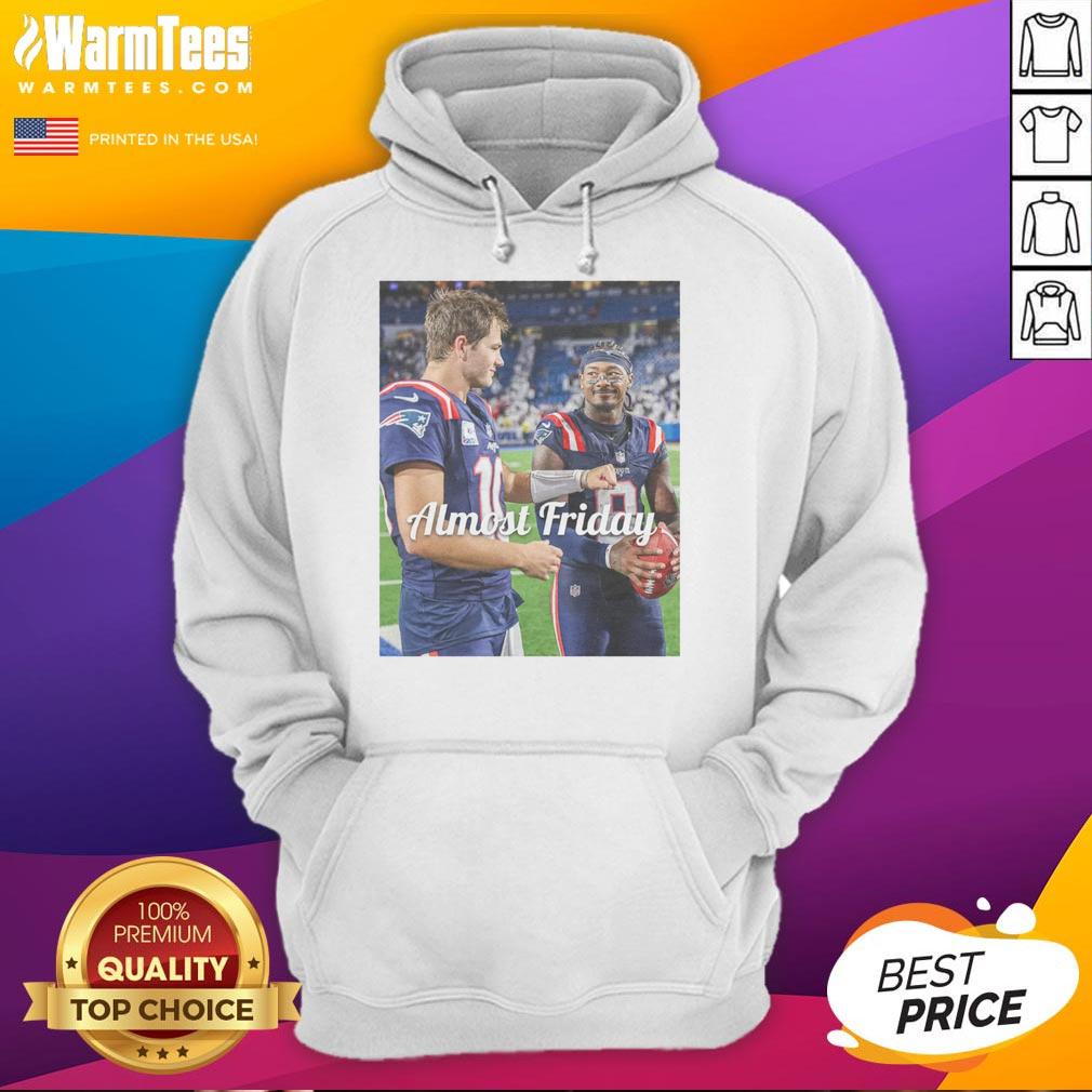 premium-drake-maye-and-stefon-diggs-new-england-patriots-football-almost-friday-hoodie Premium Drake Maye and Stefon Diggs New England Patriots hoodie, perfect for football fans, stylish and comfy for almost Friday.