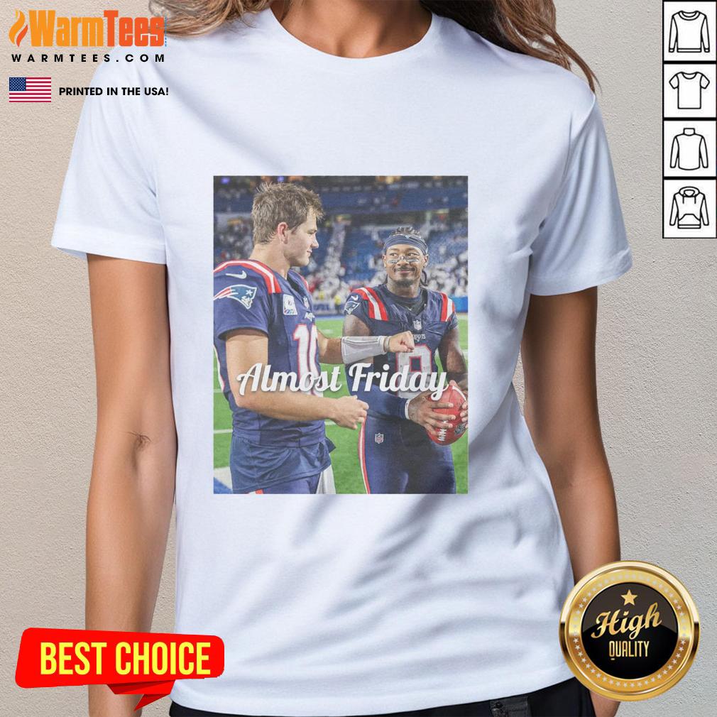 premium-drake-maye-and-stefon-diggs-new-england-patriots-football-almost-friday-ladies-tee Premium Drake Maye and Stefon Diggs New England Patriots football tee for ladies, perfect for almost Friday vibes.