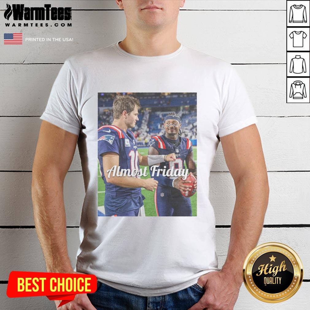 premium-drake-maye-and-stefon-diggs-new-england-patriots-football-almost-friday-t-shirt Premium Drake Maye and Stefon Diggs New England Patriots Football T-Shirt for fans, perfect for Almost Friday celebrations.
