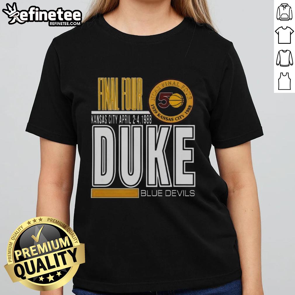 premium-duke-university-blue-devils-1988-kansas-city-ladies-tee Alt Text: Premium Duke University Blue Devils 1988 Kansas City ladies tee featuring classic design and vibrant team colors.