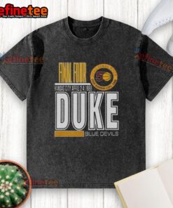 Premium Duke University Blue Devils 1988 Kansas City washed t-shirt, featuring vintage design and vibrant team colors.