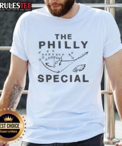 Premium Eagles The Philly Special T-Shirt featuring vibrant team colors and logo, perfect for fans and game day attire.