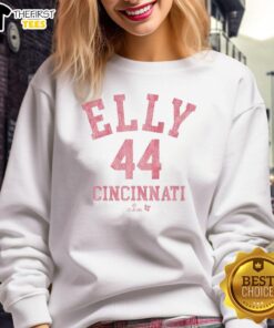 Premium Elly De La Cruz October sweatshirt featuring a stylish design, perfect for fall fashion enthusiasts.