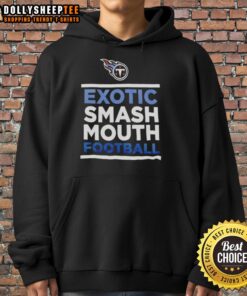 Premium Exotic Smash Mouth Football Tennessee Titans Hoodie in vibrant colors, perfect for fans and game day attire.