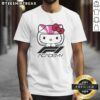 Premium F1 Academy Hello Kitty T-Shirt featuring a stylish design with Hello Kitty and racing elements for fans.