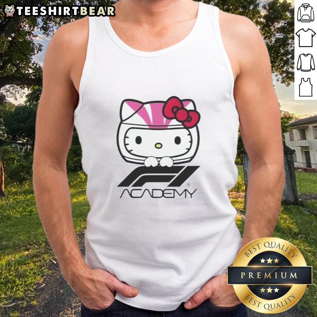 Premium F1 Academy Hello Kitty Tank Top Premium F1 Academy Hello Kitty Tank Top featuring a stylish design, perfect for racing fans and fashion enthusiasts alike.