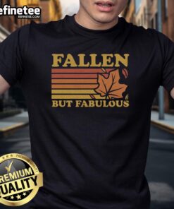 Premium Fallen Autumn Leaves T-Shirt featuring vibrant fall leaf designs, perfect for seasonal wardrobe updates.