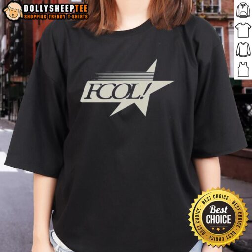 Premium Fcol Star Logo Ladies Tee featuring a stylish design and comfortable fit for casual wear.