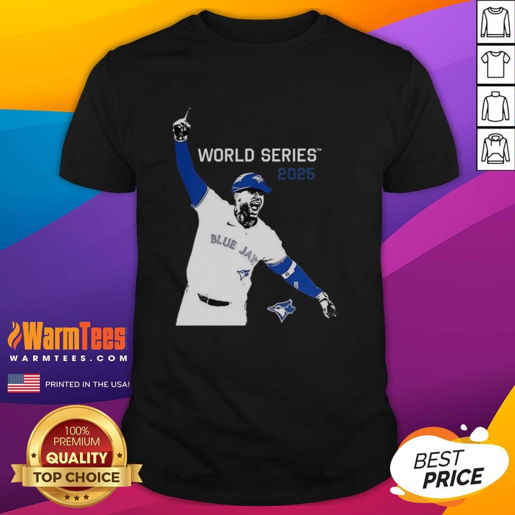 premium-george-springer-toronto-blue-jays-mbl-world-series-2025-player-graphic-t-shirt-1 Premium George Springer Toronto Blue Jays MLB World Series 2025 Player Graphic T-Shirt featuring vibrant team colors.