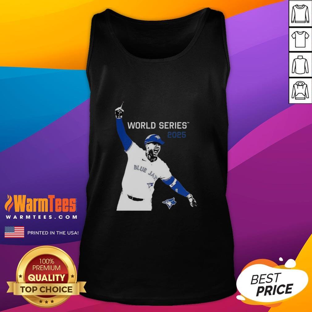 premium-george-springer-toronto-blue-jays-mbl-world-series-2025-player-graphic-tank-top Alt Text: Premium George Springer Toronto Blue Jays MLB World Series 2025 player graphic tank top showcasing team spirit.