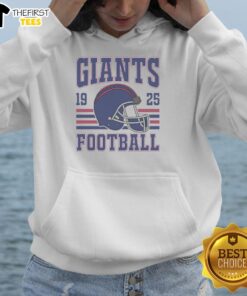 Premium Giants Football Fan 1925 Hoodie in navy blue, showcasing team logo and stylish design for game day.