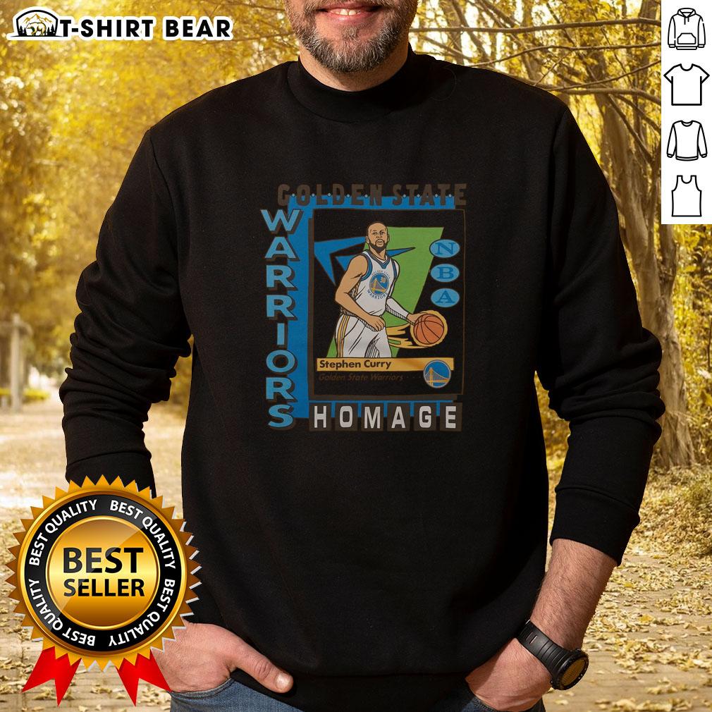 Premium Golden State Warriors Trading Card Stephen Curry Sweatshirt Premium Golden State Warriors trading card sweatshirt featuring Stephen Curry, perfect for fans and collectors.