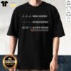 Premium Heartbeat Watching Washington Commanders T-Shirt featuring a stylish design perfect for fans and game day.