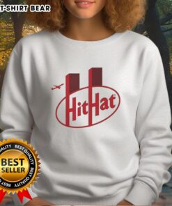 Premium Hithat 911 logo sweatshirt featuring a stylish design, perfect for casual wear and street fashion enthusiasts.