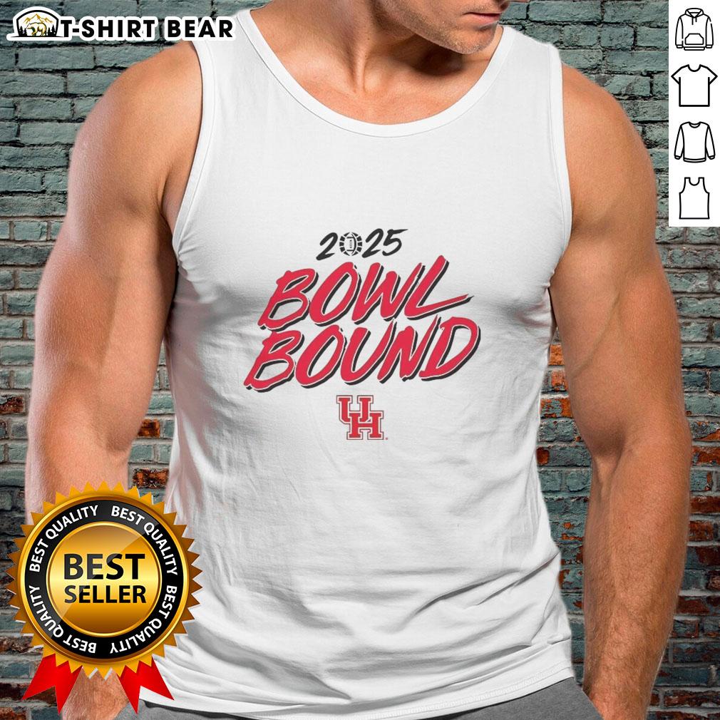 Premium Houston Cougars Willie Fritz Bowl Bound 2025 Tank Top Premium Houston Cougars Willie Fritz Bowl Bound 2025 tank top featuring vibrant team colors and stylish design.
