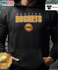Premium Houston Rockets throwback hoodie featuring retro design and vibrant team colors, perfect for fans and collectors.