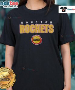 Premium Houston Rockets throwback ladies tee featuring vintage logo and stylish design for female fans.
