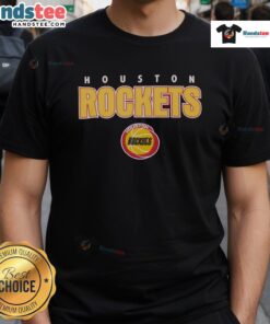 Premium Houston Rockets Throwback T-Shirt featuring vintage logo and design, perfect for fans of classic NBA apparel.