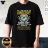 Premium Green Bay Packers T-shirt for fans in Connecticut, showcasing team pride on game day.