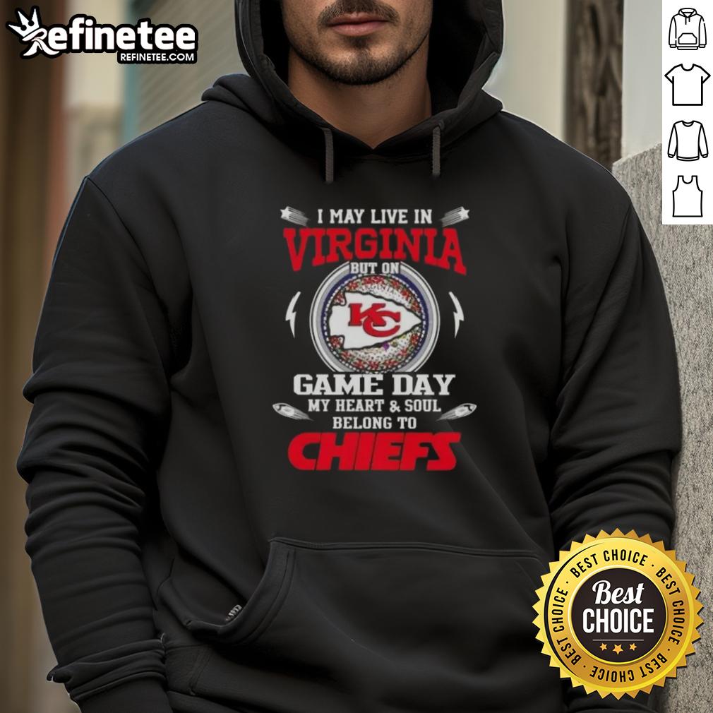 premium-i-may-live-in-virginia-but-on-game-day-my-heart-and-soul-belongs-to-kansas-city-chiefs-hoodie Kansas City Chiefs hoodie for fans living in Virginia, showcasing team spirit on game day with premium quality.