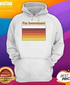 Premium Im Beersexual Flag Hoodie featuring vibrant colors and a stylish design, perfect for beer lovers and pride celebrations.