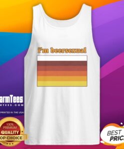 Premium Im Beersexual Flag Tank Top featuring vibrant colors and a stylish design for proud beer lovers.