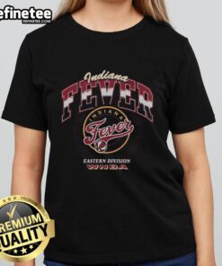 Premium Indiana Fever Pick And Roll Ladies Tee featuring vibrant team colors and comfortable fit for fans.