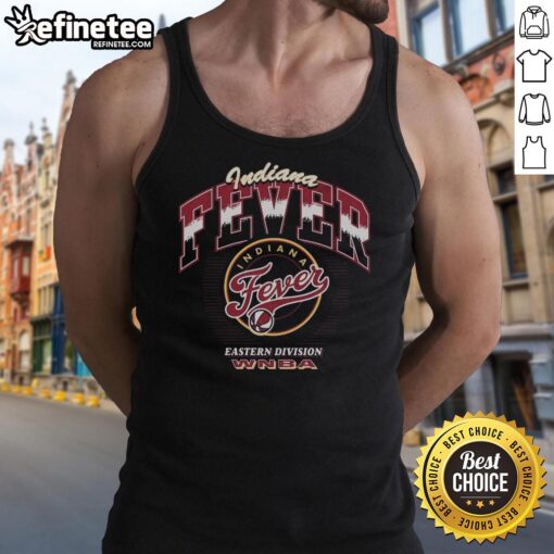 Premium Indiana Fever Pick and Roll Tank Top showcasing team colors and logo, perfect for fans and athletes.