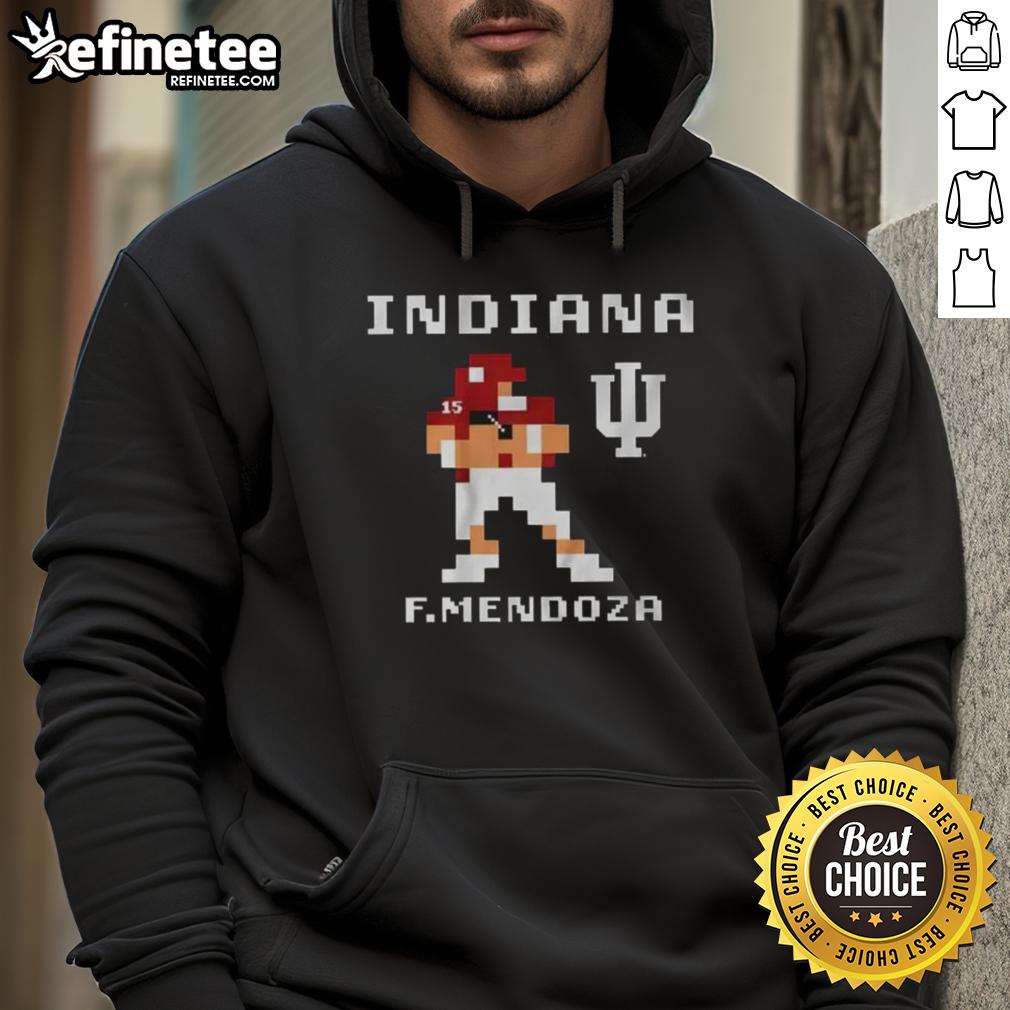 premium-indiana-hoosiers-football-fernando-mendoza-retro-baller-hoodie Alt Text: Premium Indiana Hoosiers Football Fernando Mendoza Retro Baller Hoodie featuring classic design and vibrant team colors.