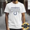 Premium Indianapolis Colts White Restart Franklin T-Shirt featuring team logo, perfect for fans and casual wear.