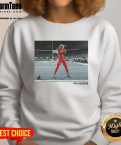 Premium Jeremiah Smith Ohio State Buckeyes Football sweatshirt featuring tribute design, perfect for fans.