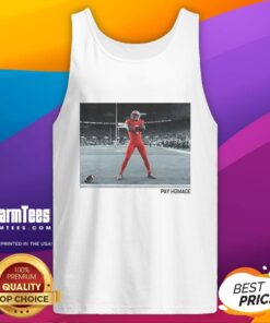 Premium Jeremiah Smith Ohio State Buckeyes Football Pay Homage tank top featuring vibrant team colors and logo design.