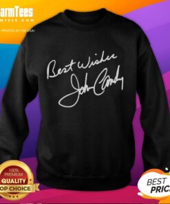 Premium John Candy Best Wishes Signature Sweatshirt featuring a stylish design and comfortable fit for fans.