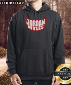 Premium Jordan Myles Hoodie in stylish black, featuring a modern design and comfortable fit for everyday wear.