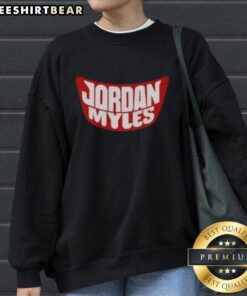 Premium Jordan Myles Sweatshirt in stylish design, perfect for casual wear and street fashion enthusiasts.