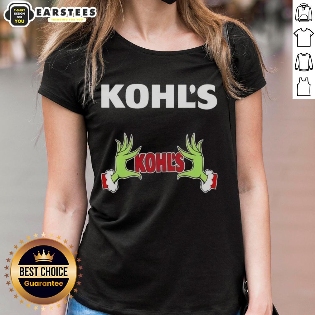 premium-kohls-x-grinch-hands-merry-christmas-ladies-tee Premium Kohl's X Grinch Hands Merry Christmas ladies tee featuring festive design and vibrant colors for holiday cheer.