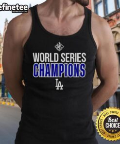 Alt Text: Premium Los Angeles Dodgers World Series Champions 2025 tank top featuring team logo and vibrant colors.