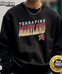 Premium Maryland Terrapins polished sweatshirt featuring team colors and logo, perfect for fans and casual wear.