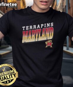 Premium Maryland Terrapins polished t-shirt featuring vibrant team colors and logo, perfect for game day and casual wear.