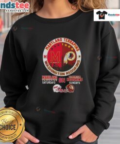 Premium Maryland Terrapins sweatshirt for game days and Sundays, featuring a stylish skyline design.