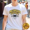 Premium Michigan Wolverines Hail To The Victors 2025 T-Shirt featuring bold graphics and vibrant team colors.