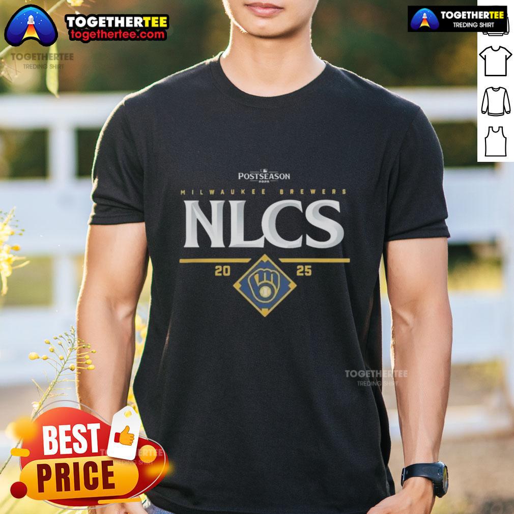 Premium Milwaukee Brewers Nlcs 2025 National League Championship Series T Shirt Premium Milwaukee Brewers NLCS 2025 National League Championship Series T-Shirt featuring team logo and vibrant colors.