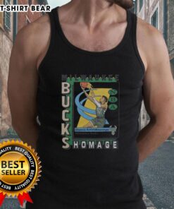 Premium Milwaukee Bucks trading card featuring Giannis Antetokounmpo on a stylish tank top design.