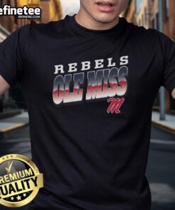Premium Mississippi Rebels Ole Miss polished T-shirt featuring team logo and stylish design for fans.