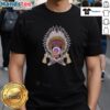 Alt Text: Premium Native American X Haskell T-Shirt featuring vibrant colors and intricate designs, perfect for cultural enthusiasts.