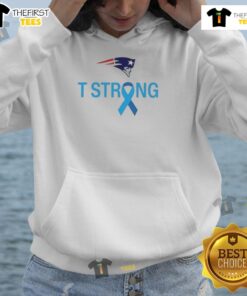 Premium New England Patriots Flying Elvis T-Strong Hoodie featuring vibrant team colors and logo for ultimate fan gear.