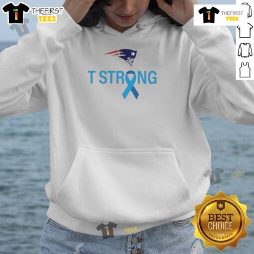 Premium New England Patriots Flying Elvis T-Strong Hoodie featuring vibrant team colors and logo for ultimate fan gear.